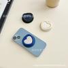 Soporte de Espejo Simple Amor Ins Japonés y Coreano Soporte Magnético MagSafe Fuerte Adsorción Soporte Perezoso para Teléfono Móvil para Mujeres