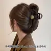Pinza para el cabello pequeña sensación de alta gama para mujer 2025 nuevo clip de resorte para la parte posterior de la cabeza clip mediano de tiburón adorno para la cabeza pinza para el cabello