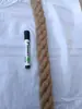 Cuerda de Cáñamo Gruesa y Delgada de Alta Calidad al Mayoreo Cuerda de Yute Cuerda para Gatos Cuerda de Cáñamo Tejida Decorativa Vintage Manualidades de Jardinería Cuerda de Cáñamo Delgada