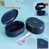Caja de almacenamiento de fundas para dentaduras postizas con burbujas, funda invisible para dentaduras postizas, caja de plástico PP con colador, caja de embalaje para aparatos dentales