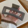 Pinza de agarre extragrande de 13 cm ~ color gelatina otoño e invierno pinza de tiburón rodete trasero pelo ins pasador francés de alta gama para mujer