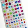 Pegatina Facial Transfronteriza Diamante Acrílico Maquillaje de Ojos Diamante Brillante Cara Cola del Ojo Pegatina Joyería Viene con Pegatinas Adhesivas DIY para Niños