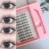 Set de Pestañas Postizas Transfronterizo, Gran Capacidad, Pestañas Postizas de Girasol de Doble Punta, Realistas y Personalizables para Realzar Naturalmente los Ojos