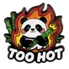 Broche Emblema Desenho Animado Série Panda