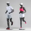 Mannequins Esportivos de Corrida Modelo Fábrica Masculinos e Femininos Expositores de Loja de Roupas Modelos Humanos Falsos Suporte de Exposição para Mannequins de Vitrine