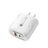 Carregador de Celular Multi-Portas com Padrão de Borboleta Grande Pd25W Carregamento Rápido 1 USB + 1 PD Adaptador de Energia 5V2A12W