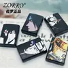 Zorro Naruto Encendedor de Queroseno A Prueba de Viento Personalizado Creativo Anime Cobre Puro Edición Limitada Regalo para Novio