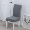 Funda Sencilla para Silla de Comedor de Oficina y Hogar, Funda para Silla de Pana de Maíz Twill Resistente a Manchas, Funda de Silla de Hotel de una Pieza