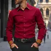 2026 Amazon Temu Comércio Exterior Mais Vendido Cardigã de Malha de Manga Longa com Gola Lapela Cor Sólida Camisa Havaiana para Homens