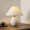 Vaso de Argila Estilo Wabi-Sabi Japonês Lâmpada de Mesa Vintage para Sala de Estar Quarto Mesinha de Cabeceira Modelo para Quarto Hotel Casa de Hóspedes Ornamento de Designer