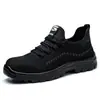 Zapatos de protección laboral para hombre, zapatos de aislamiento eléctrico, ligeros, transpirables, resistentes al desgaste, anti-aplastamiento, antipinchazos, zapatos de seguridad, pueden pasar por la puerta de inspección de seguridad
