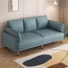 Sofá de Tela Nórdico, Plegable, Multifuncional, Sencillo, Adecuado para Apartamentos Pequeños, Sala de Estar, Alquiler, Sofá Cama Perezoso, Doble Uso, Persona Soltera
