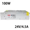 Shenzhen Mean Well Volumen Pequeño Ms-100W-24V4.5A Dc12V8.5A Dc Monitoreo Fuente de Alimentación Conmutada Industrial S