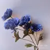 Decoração de Fundo para Casamento Flor de Lótus Garça Peônia 6 Cabeças Parede de Flores de Peônia Janela Decoração de Casa