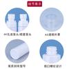 Fabricantes directos personalizados emulsión spray PET botella de muestra pequeña 60ml80ml100ml botellas de plástico blanco sólido