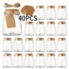 Copo de Iogurte de Corda de Cânhamo Feito à Mão Resistente a Altas Temperaturas Mais Vendido da Amazon 100ml Copo de Pudim Garrafa Flutuante Garrafa dos Desejos Venda por Atacado