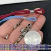 Colar de Corda Tecida à Mão com Contas Espaçadoras de Prata Esterlina S925 com Seis Caracteres da Verdade e Furo Grande Estilo Barril Acessórios Vintage DIY de Prata Tailandesa