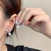 Plato de Incienso para Mosquitos Clip para la Oreja Sin Agujeros en la Oreja Sentido Avanzado Temperamento Simple Aretes de Joker Moda de Lujo Ligero Aretes Indoloros al Mayoreo