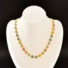 Conjunto de Acessórios de Moda Cruzado com Strass Completo Trevo de Quatro Folhas Colar para Clavícula Pulseira de Aço Inoxidável com Galvanoplastia a Vácuo Venda Direta da Fábrica no Atacado
