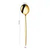 Conjunto de Talheres de Aço Inoxidável Amazon Português, Garfo e Colher Dourado e Prateado Faca e Garfo para Bife Conjunto de Colheres de Sobremesa Conjunto de Quatro Peças