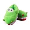 Pantuflas de algodón cálidas de felpa para el hogar de invierno para niños, pantuflas de algodón gruesas para interiores, pantuflas de felpa con todo incluido