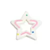 Pintura Acrílica Puntos de Colores Estrella de Cinco Puntas Cuentas Sueltas Joyería Llavero Cadena para Teléfono Móvil Accesorios Colgante Venta al por Mayor