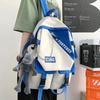 Mochila Escolar Ensino Fundamental Estudante Masculino Estudante Universitário ins Tendência Legal Design com Senso de Design Grande Capacidade Mochila Ensino Médio Leve Mochila Feminino