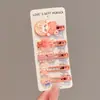 Presilha de Cabelo Fofa de Coelho para Meninas, Grampo de Testa, Presilha para Franja Infantil, Presilha BB para Parte de Trás da Cabeça de Menina