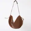 Bolso Cruzado de Hombro Único Nuevo de Moda Versátil Forma de Media Luna para Viajes Diarios, Simple y Versátil, Bolso de Axila Estilo Perezoso y Relajado