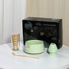 Tigela de Matcha Estilo Ins Transfronteiriço Conjunto de Chá Matcha Conjunto 100 Peças Caixa de Presente de Lembrança Tigela de Matcha de Cerâmica com Bico
