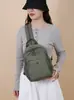 Mochila Feminina Modelo Novo 2026, Grande Capacidade, Mochila de Viagem Leve, Bolsa Transversal no Peito com Múltiplos Bolsos, Uso Duplo para o Dia a Dia