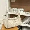 Bolso Cruzado Informal Nuevo Estilo Japonés Transfronterizo, Mochila de Gran Capacidad, Bolso de Hombro Multibolsillos Estilo Ropa de Trabajo, Bolso Mensajero para Mujer