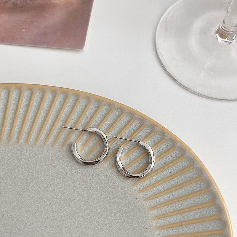 颜色分类图_银色银针耳钉