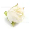 Cabezas de Flores de Rosa Simuladas Vintage con Bordes Quemados, Flores de Seda, Flores Artificiales, Materiales Hechos a Mano para Bricolaje, Decoración de Cajas de Regalo, Materiales Florales para Arreglos de Boda