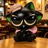Little Black Meow Meow 2 Caja Sorpresa Juguete Creativo de Moda Figura Decoración de Escritorio Regalo para Amigos Venta al por Mayor