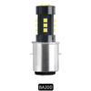 Nuevo faro de motocicleta con señal de giro 3030-15smd, faro delantero de 9-80 V, foco de luz LED