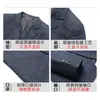 26 Chaqueta de Traje de Moda Nueva para Hombre de Primavera y Otoño Ajuste Delgado Traje Casual de Cuadros Traje de Banquete para Hombre Traje Casual