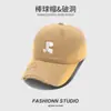 Gorra de Béisbol Vintage Desgastada Profundizada para Circunferencia de Cabeza Grande 2025 para Mujer, Versátil para Primavera y Verano, Protector Solar, Adelgazante Facial, Gorra de Pico de Pato