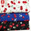 Algodão algodão frutas impressão cereja cerejas pequenas bolinhas roupas infantis vestido tecido local atacado