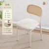 Silla de Plástico, Estilo Nórdico, Silla de Comedor Engrosada para Uso en el Hogar, Cómoda para Estar Sentado Mucho Tiempo en el Dormitorio, Uso Comercial, Taburete Moderno Minimalista