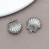 Acero Inoxidable Vida Marina Hueco Agujero Único Estrella de Mar Vieira Delfín Caballito de Mar Pez Tropical Colgante Accesorios para Joyería DIY