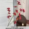 Flores Artificiais para Casamento em Tons Vermelhos, Balões de Hortênsia para Casamento, Decorações de Festa, Painéis de Flores Artificiais, Arranjos para Corredor e Materiais Florais