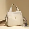 Bolso de Mano de Múltiples Capas de Gran Capacidad a la Moda para Comercio Exterior, Bolso de Hombro Simple de Nylon Nuevo 2026, Bolso Cruzado para Mujer