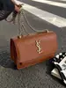 Bolso Pequeño Cuadrado Simple y Elegante Marca de Hong Kong 2025 Nuevo de Moda Versátil Bolso de Hombro con Cadena Bolso Cruzado para Mujer