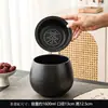 Contenedor de Residuos de Té de Cerámica con Separación Seca y Húmeda, Disponible en Varios Tamaños, para Uso Doméstico, Lavabo, Cubo de Aguas Residuales, Cenicero, Accesorios de Té, Lavador de Té