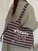 Bolsa Grande de Estilo Relajado Shuai Mi Jia para Mujer, Bolso de Hombro Casual para Viajes de Otoño 2026, Bolsa de Tela Ligera