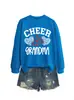 CHEER suéter cómodo holgado talla extra para mujer estampado de leopardo con patrón de corazón comercio exterior transfronterizo Amazon venta al por mayor