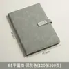 Cuaderno A5 con Logo Personalizado, Regalo para Oficina de Negocios, Piel Suave Engrosada, Diseño de Alta Calidad, Bloc de Notas con Cierre de Hebilla, Cuaderno en Caja de Regalo