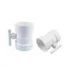 Válvula de disco redondo de plástico para ajuste manual do volume de ar da tubulação chave de ventilação válvula de interruptor válvula de ar de PVC