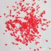 Productos para Bebés Partículas de Silicona Ecológicas 1*2 mm Producción de Cualquier Color, Varias Longitudes, Puntos de Colores de Silicona de Alta Temperatura